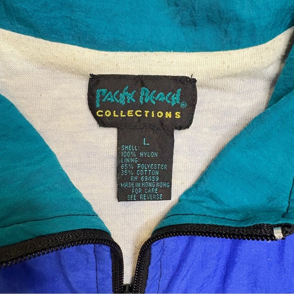 Vintage Colorblock Windbreaker Jacket - Picture 2 of 5
